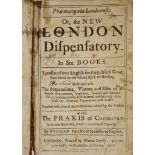 ° Salmon, William- Pharmacopoeia Londinensis. Or, the New London Dispensatory,in 6 parts, 8vo,