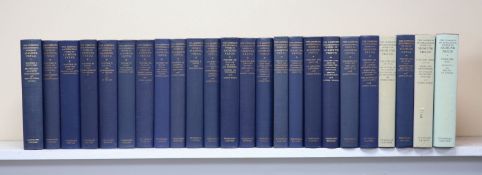 ° Freud, Sigmund - The Complete Psychological Works of Sigmund Freud, 24 vols, 8vo, blue cloth,