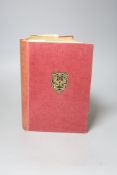 ° Pepys, Samuel (edited and abridged by O.F. Morshead) - Everybody’s Pepys, 8vo, red cloth, one of