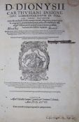 ° Carthusianus, Dionysius - D.Dionyii Carthusiani Insigne Opus Commentariorrum In Psalmos Omnes