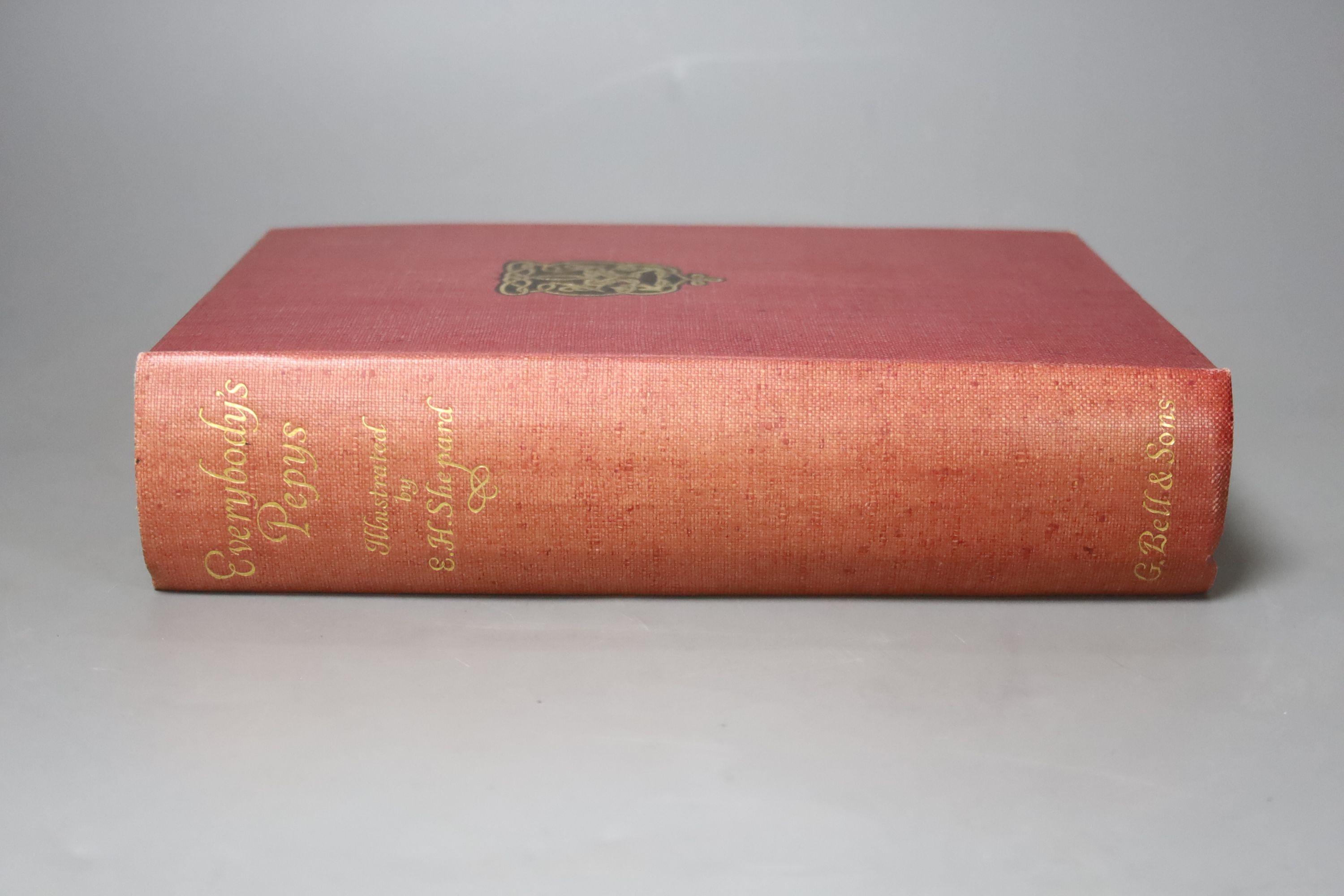 ° Pepys, Samuel (edited and abridged by O.F. Morshead) - Everybody’s Pepys, 8vo, red cloth, one of - Image 2 of 12