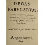 ° [Walch, Johann. Decas Fabularum Humani Generis Sortem...]lacks title, supplied in old