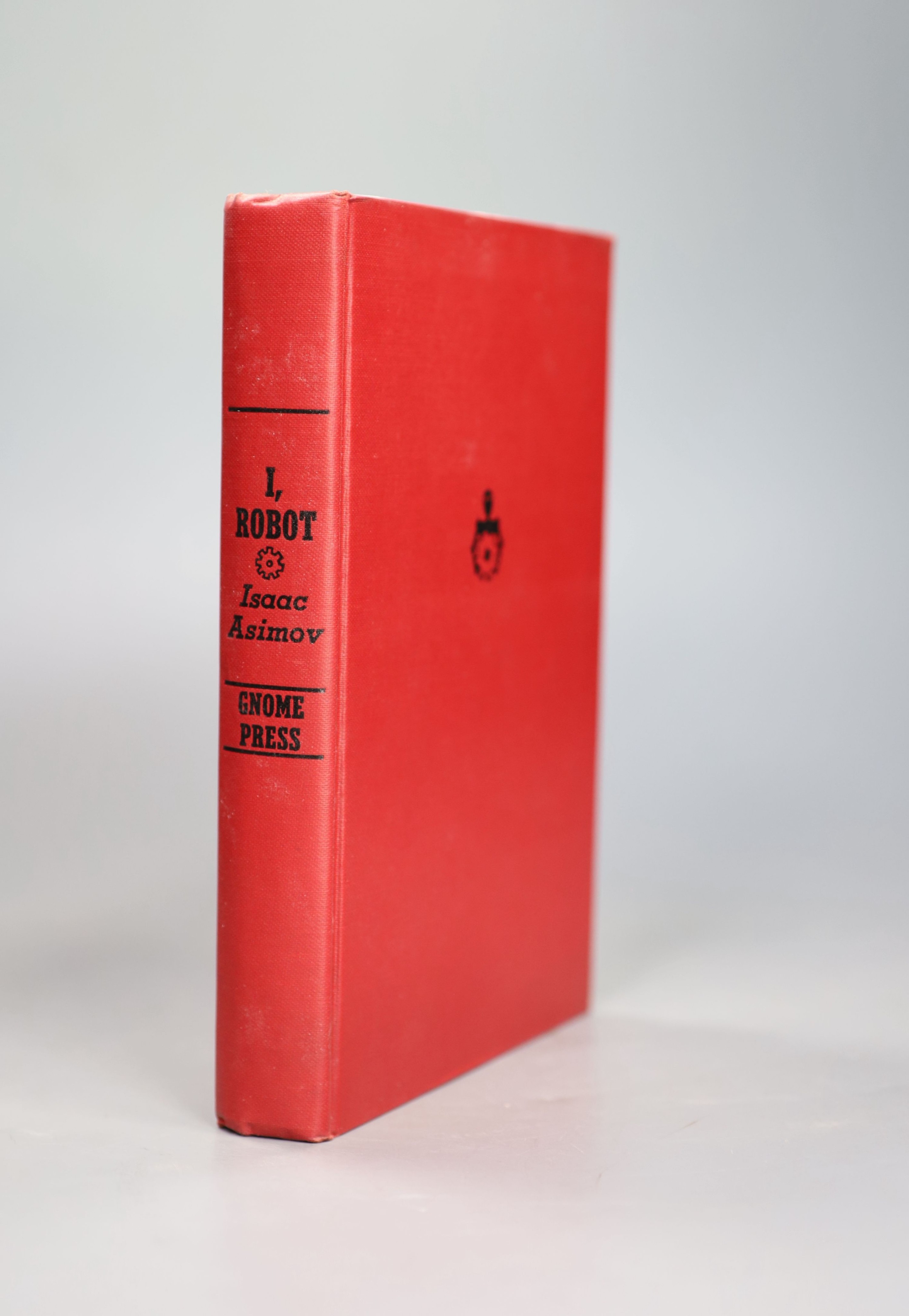 ° Asimov, Isaac - I, Robot, 1st edition, 1st printing, 8vo, original red cloth, slight stains to fly - Image 3 of 5