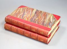 ° Bewick, Thomas - A History of British Birds, 6th edition, 8vo, half red morocco gilt, numerous
