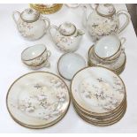 A Japanese eggshell porcelain tea service