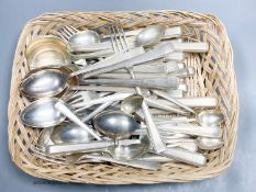 A part canteen of modern silver flatware, comprising fifty nine items, George Howson Ltd,