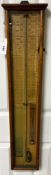 An early 20th century Admiral Fitzroy barometer, height 90cm