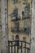 Richard Beer, lithograph, ‘Palermo’, signed, 27/70, 67 x 45cm.