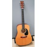 A Suzuki steel string acoustic guitar model???