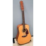 A Fender 12 string acoustic guitar DG 18 12 seriel no: 90112437