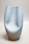 Nicholas Arroyave-Portela (b.1972), a thrown ‘crumpled’ ceramic vase37cm