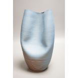 Nicholas Arroyave-Portela (b.1972), a thrown ‘crumpled’ ceramic vase37cm