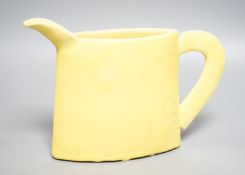 Emmanuel Cooper (1938-2012), a yellow glazed jug20cm