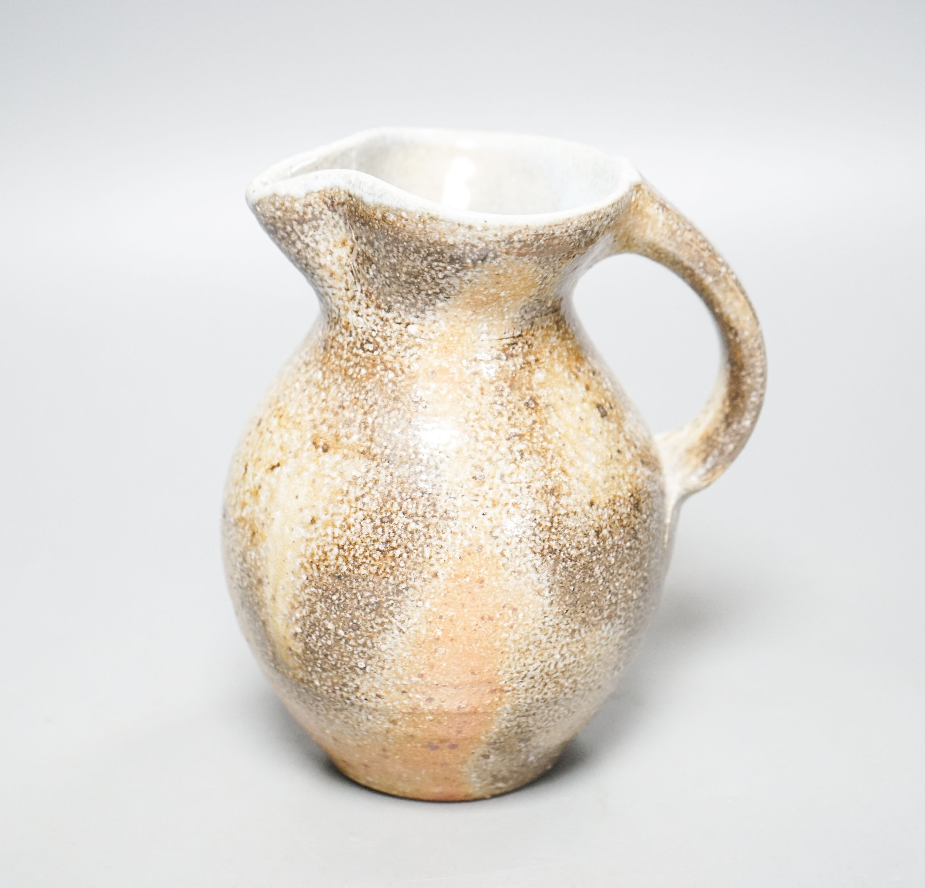 Svend Bayer (b.1946), a stoneware jug16cm