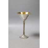 A modern silver champagne coup, by Stuart Devlin, London, 1979, engraved with name and Innholders