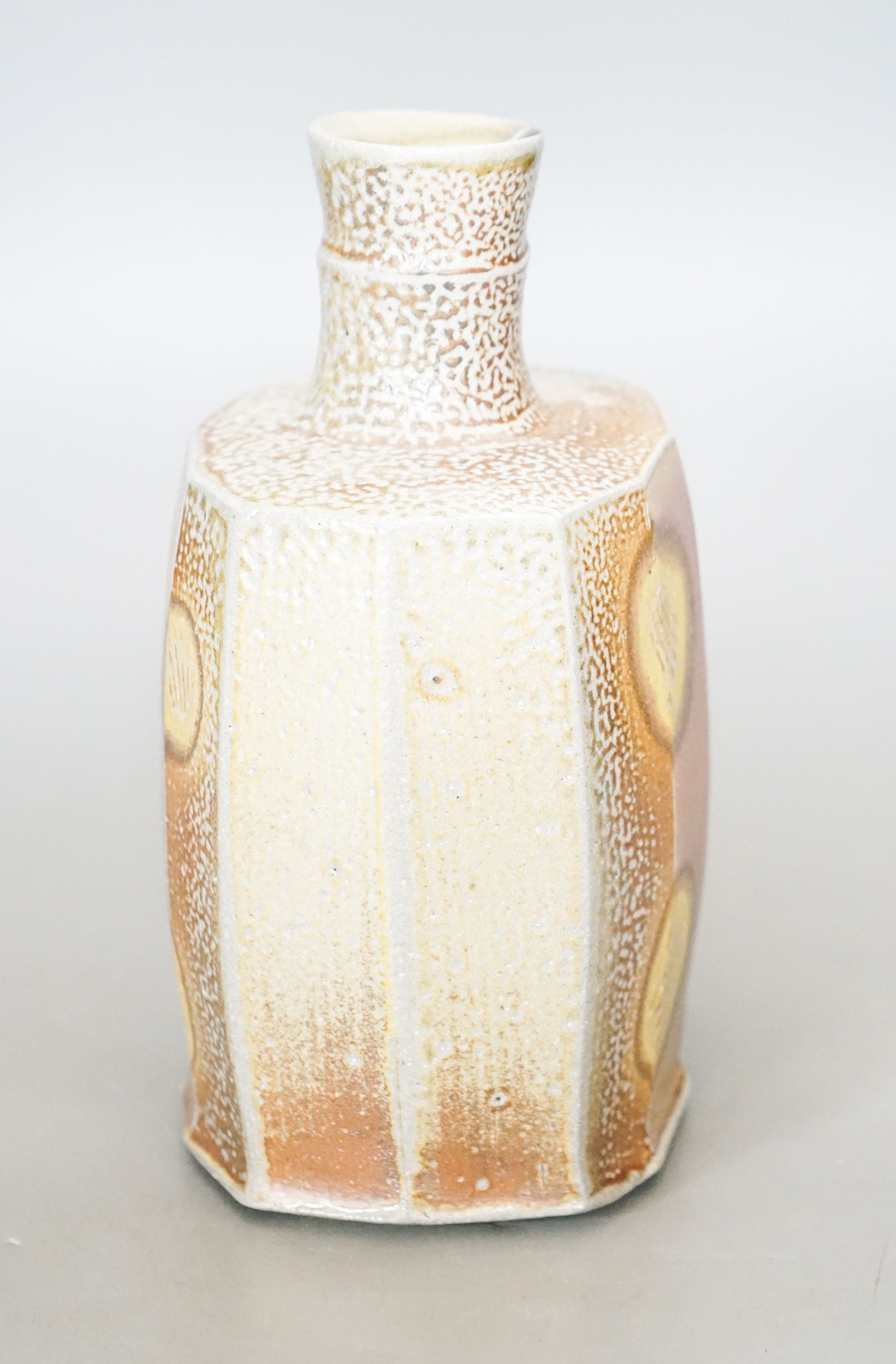 Phil Rogers (1951-2020), a faceted bottle21cm - Image 2 of 2