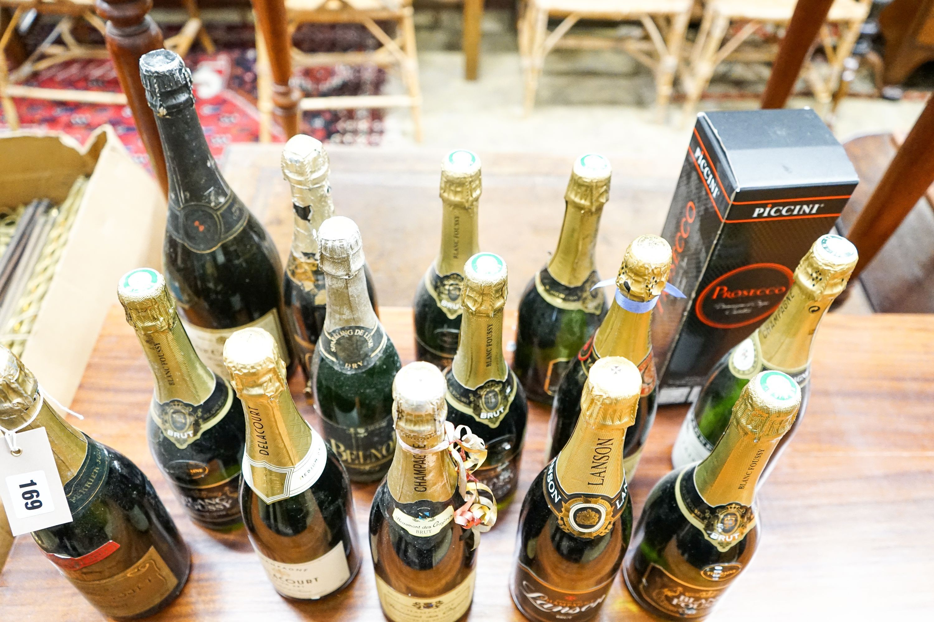 Fifteen bottles of assorted champagne and sparkling wine, assorted sizes - Image 2 of 2