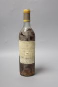One bottle of Chateau d'Yquem, 1965