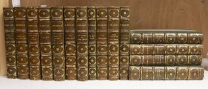 ° Merrick - The Works - 14 vols, half calf, London 1918-24