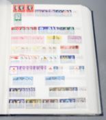 A large accumulation of World stamps in albums, stock books with Great Britain from 1d Reds to