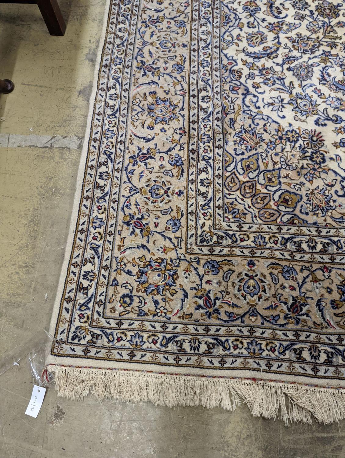 A Nain ivory ground carpet, 315 x 214cm - Image 2 of 8