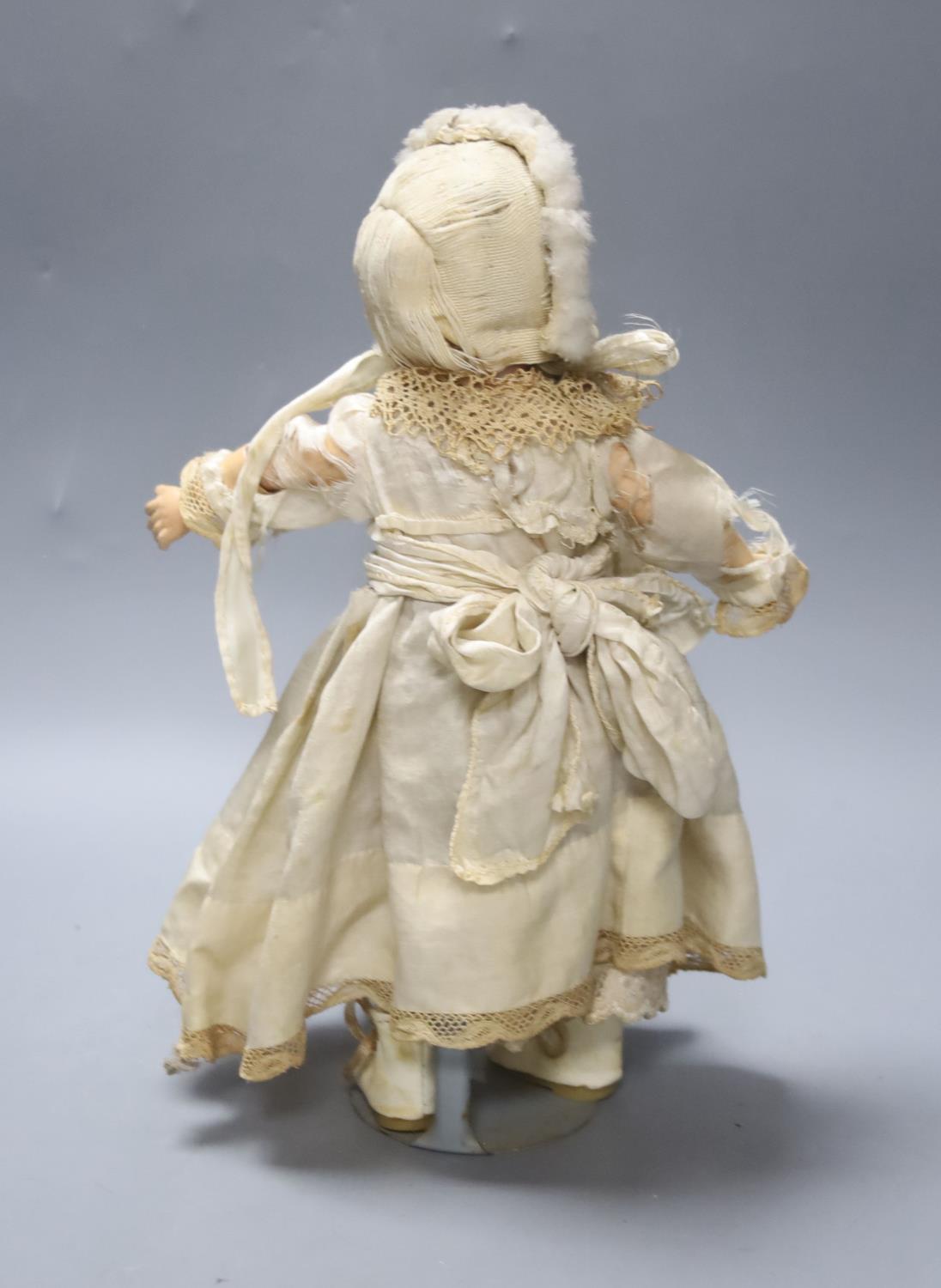 A Kammer & Reinhardt bisque doll, original clothes and shoes, 29cm - Image 2 of 2