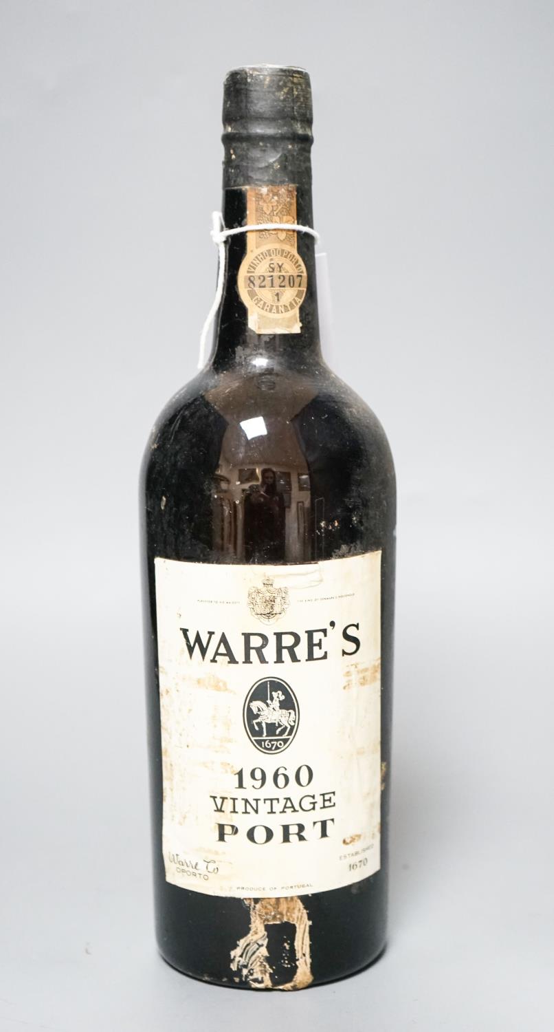 One bottle of Warre’s 1960 Vintage Port