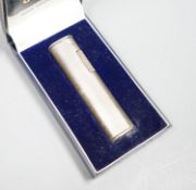 A Dunhill cigarette lighter, in case
