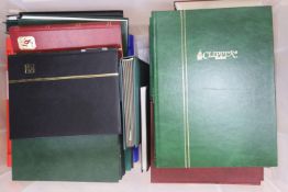 World stamps in albums, stock books - Cyprus, Gibraltar, Malta, Europe, Belgium, Spain, USA 1857-