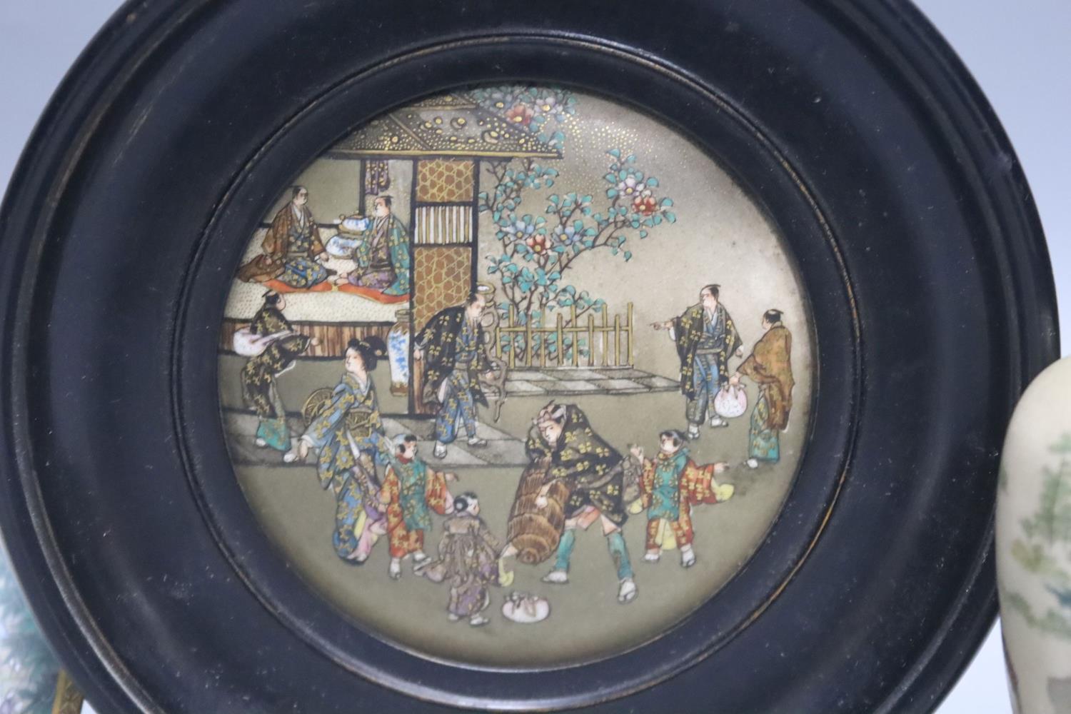 Japanese satsuma wares, Meiji, signed. - Image 5 of 5