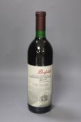 One bottle of Penfolds Cabernet sauvignon , Bin 707, vintage 1986