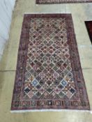 3333333A Meimeh carpet, 260 x 152cm