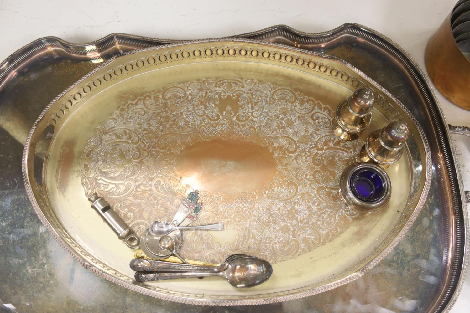 Group of Victorian and later plated wares - Image 6 of 7