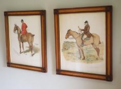 George A. Fothergill, pair of chromolithographs, 'Two Great Characters' and 'A Bit of Old