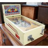A vintage American 'Junior' pinball machine, ITEM ONLY A COLLECTOR'S ITEM REWIRE REQUIRED before use
