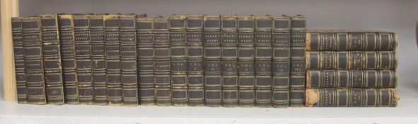 ° Burke - The Works - 12 vols, together with Cooper's Novels and other similarly bound vols (as