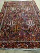 † A Baktiar carpet, 310 x 210cmThe property of Bath and Racquets Club