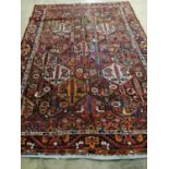 † A Baktiar carpet, 310 x 210cmThe property of Bath and Racquets Club