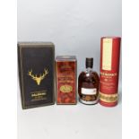 Four assorted bottle of single malt whisky including The Dalmore 12 years old, The Glendronach