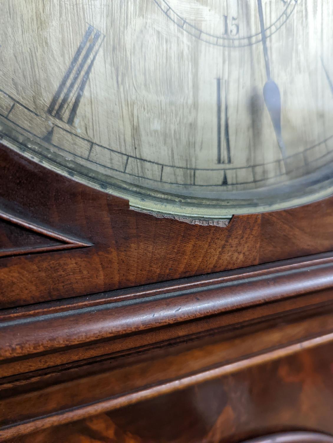 An early 19th century mahogany cased eight day longcase clock by D. Jones, Merthyr, height 211cm - Image 4 of 6