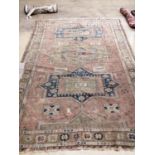 An antique Soumac carpet, approx. 240 x 200cm