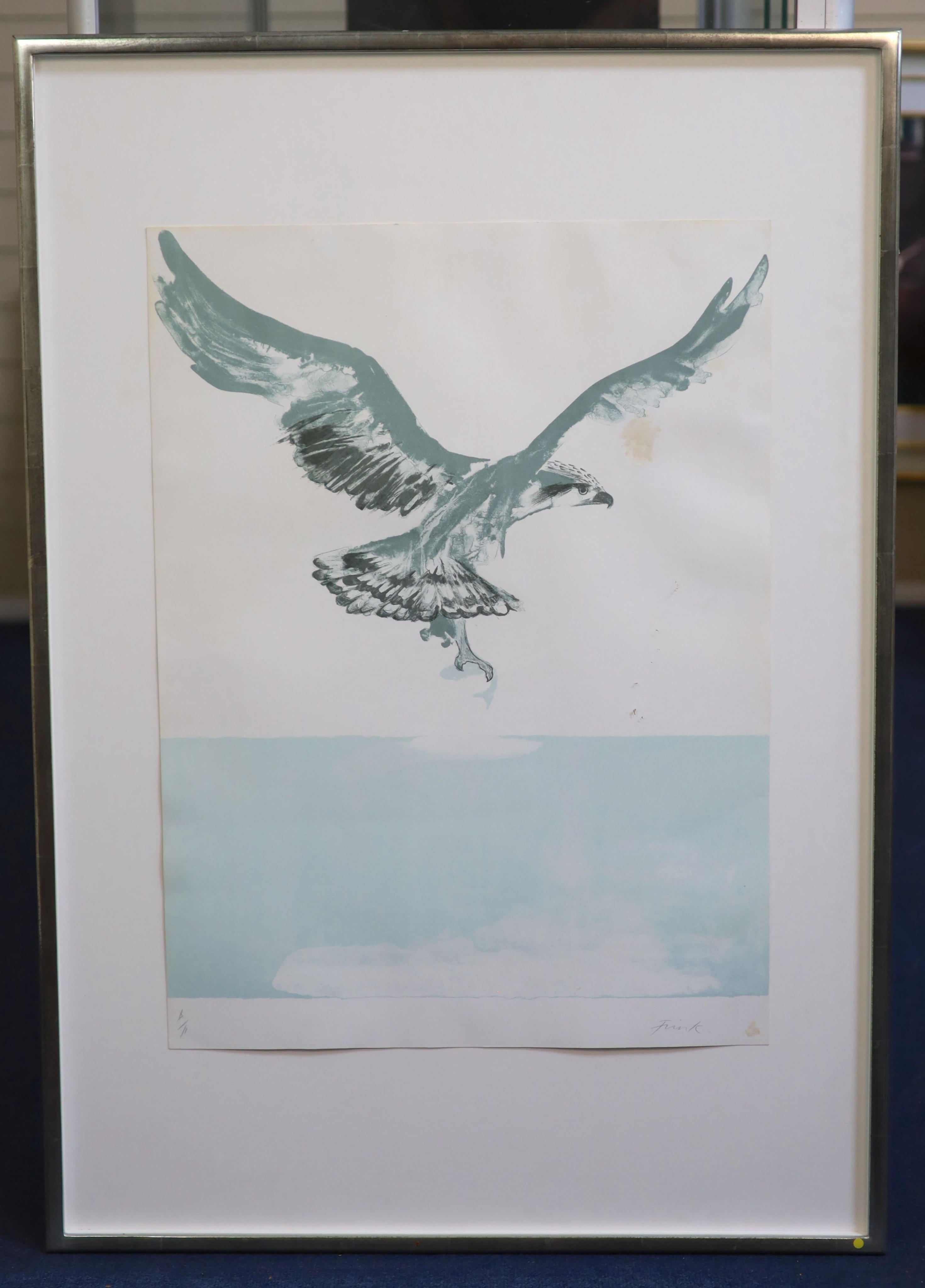 § Dame Elizabeth Frink (1930-1993) Osprey, 1974lithograph printed in colourssigned in pencil and - Image 2 of 4