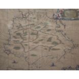 Gerard Van Keulen (1678-1726) Map of Borneo, inscribed ‘Insula et Occidentalus pars Celebis cum