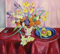 § Edward Wolfe R.A. (1897-1982) Still life with narcissioil on canvassigned71 x 78cm.