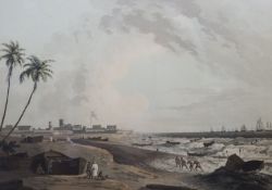 Thomas & William Daniell After Thomas Daniell 'South East View of Fort St George, Madras', No.