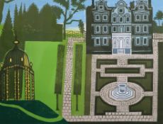 § Edward Bawden RA (1903-1989) The Queen's Gardenscreenprintsigned in pencil, 46/16051 x 65cm