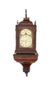 Thomas Evans of London. A George III ormolu mounted mahogany chiming bracket clock,with