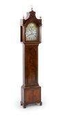 Richard Northen of Hull. A George III mahogany eight day longcase clock,the arched 12 inch brass