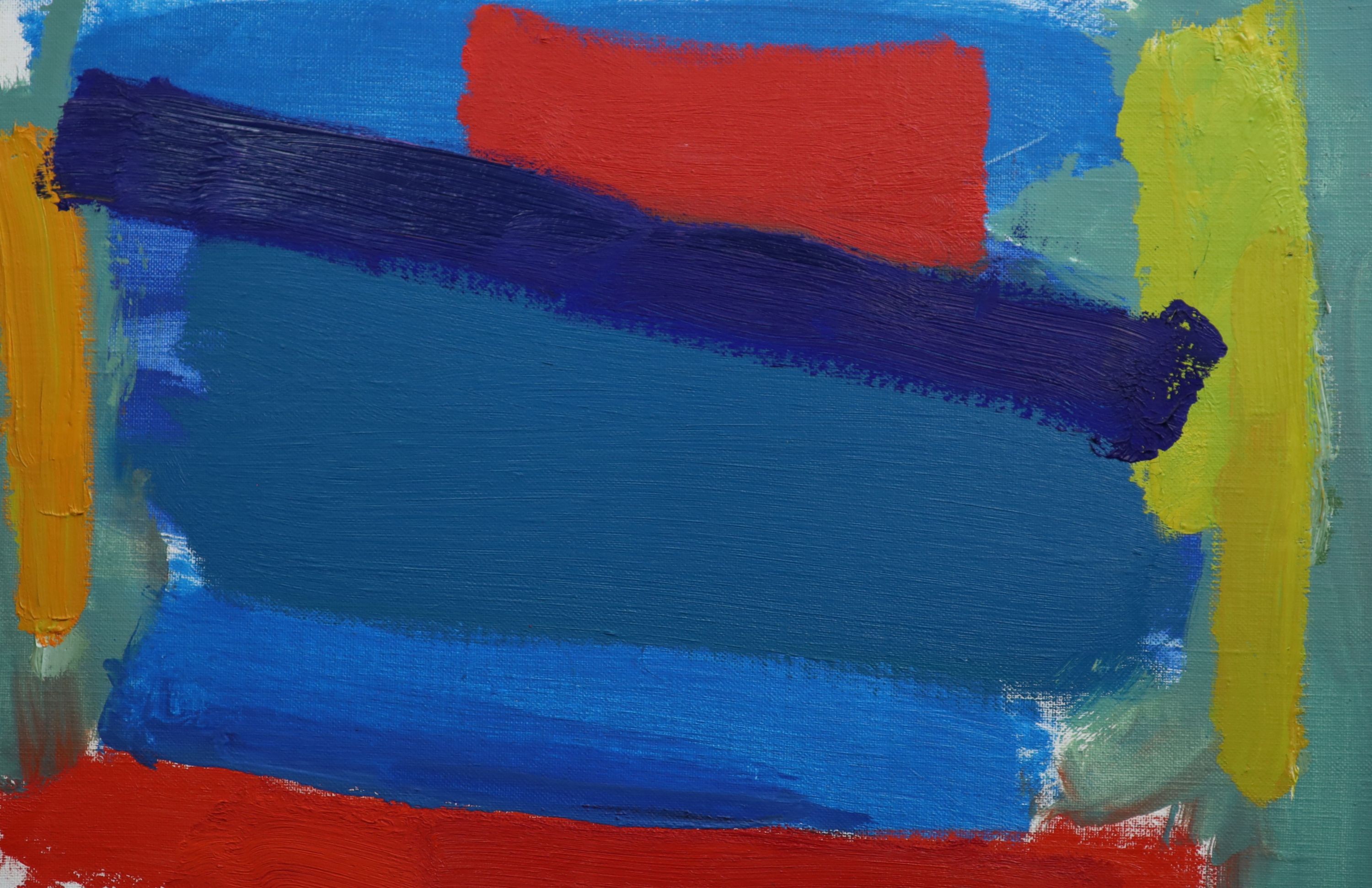 § Alan Gouk (1939-) Untitledoil on canvas51 x 77cm.