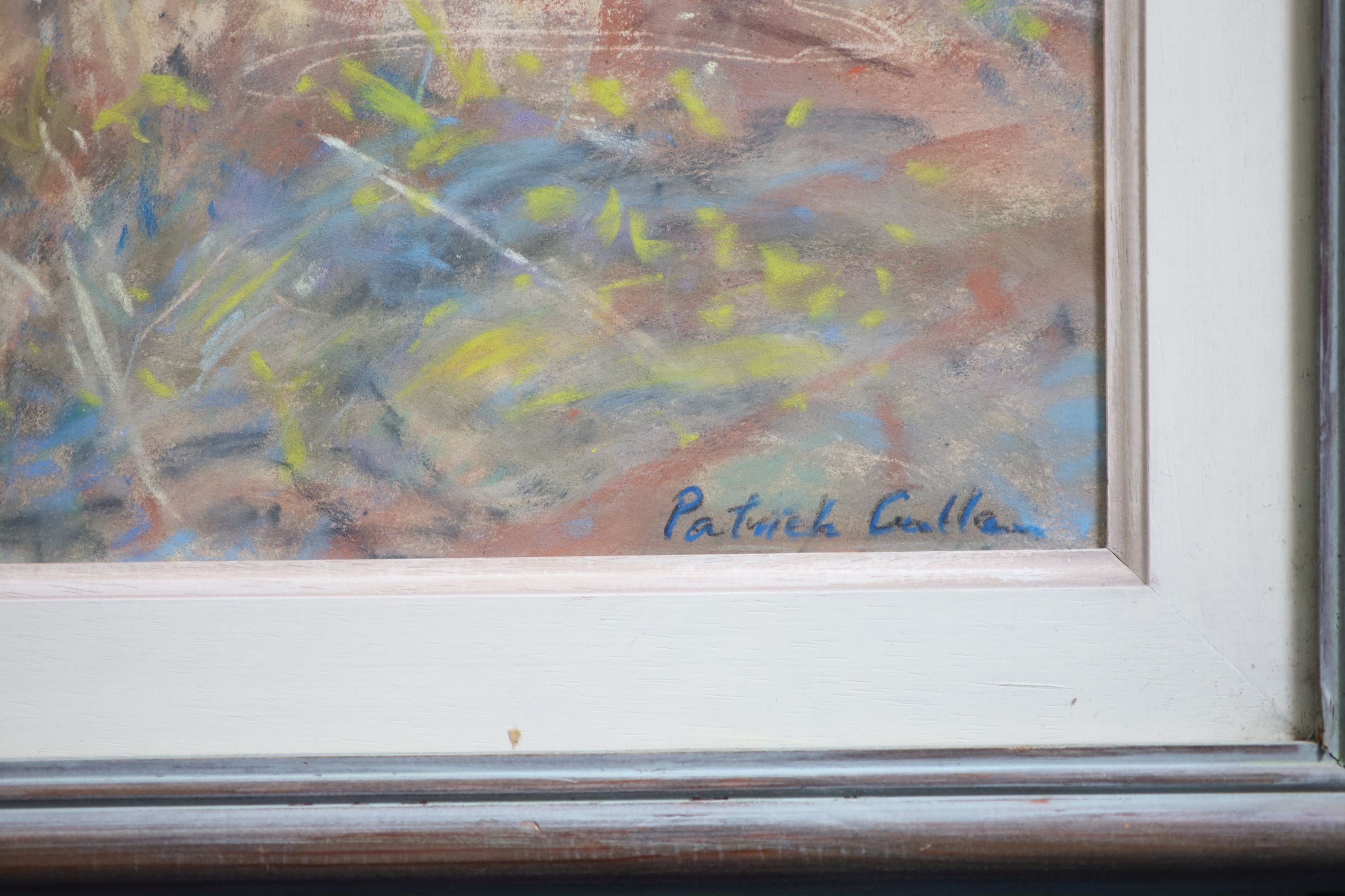 § Patrick Cullen (Contemporary) Orchard, Grats (Languedoc)PastelSigned46 x 61cm. - Image 3 of 4